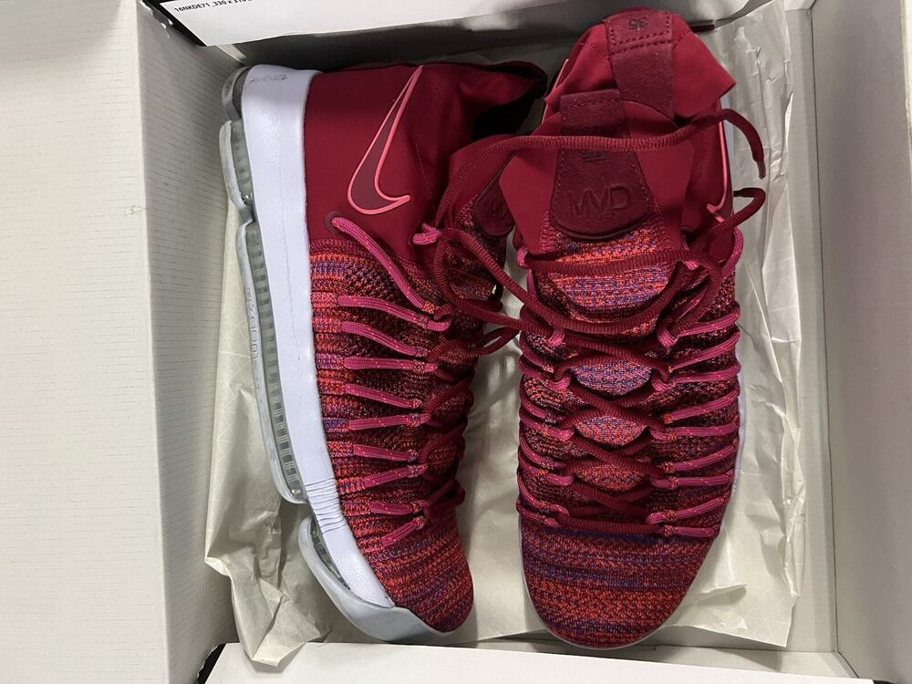 Nike Kevin Durant next Zoom KD 9 elite size 11 university red